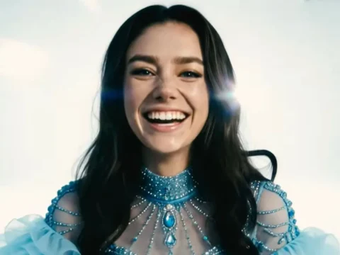 Tilly Norwood, atriz gerada por IA, em videoclipe