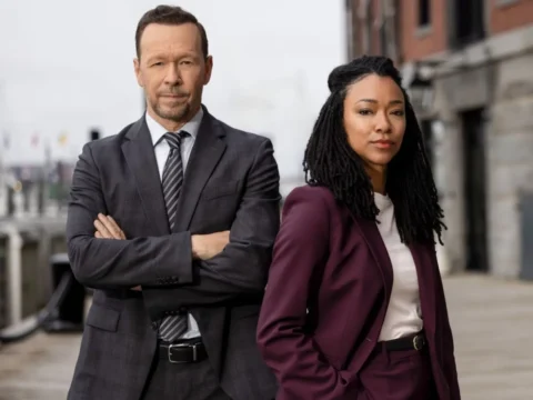 Donnie Wahlberg e Sonequa Martin-Green na s&eacute;rie Boston Blue