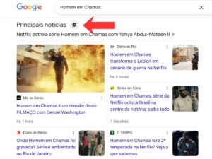 Principais Notícias, Google 1