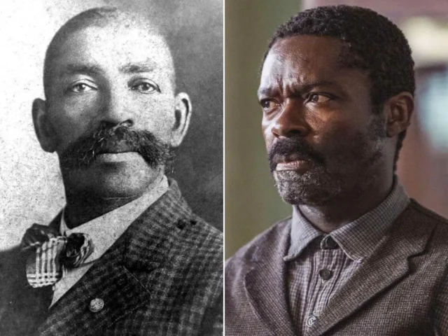 Bass Reeves &eacute; interpretado por David Oyelowo (&agrave; dir.) em Homens da Lei
