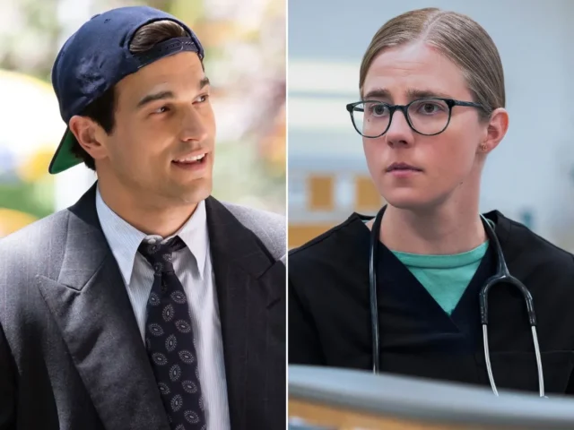 Paul Anthony Kelly em Love Story; Taylor Dearden em The Pitt Paul Anthony Kelly em Love Story; Taylor Dearden em The Pitt