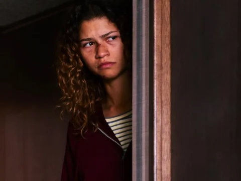Zendaya no episódio final de Euphoria Zendaya no episódio final de Euphoria