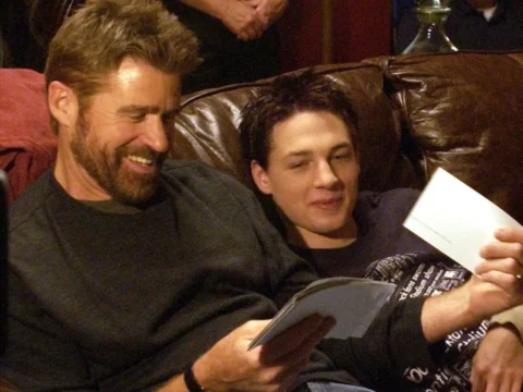 Treat Williams com Gregory Smith em Everwood Treat Williams com Gregory Smith em Everwood