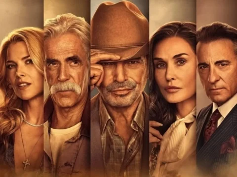 Elenco de Landman em p&ocirc;ster da s&eacute;rie
