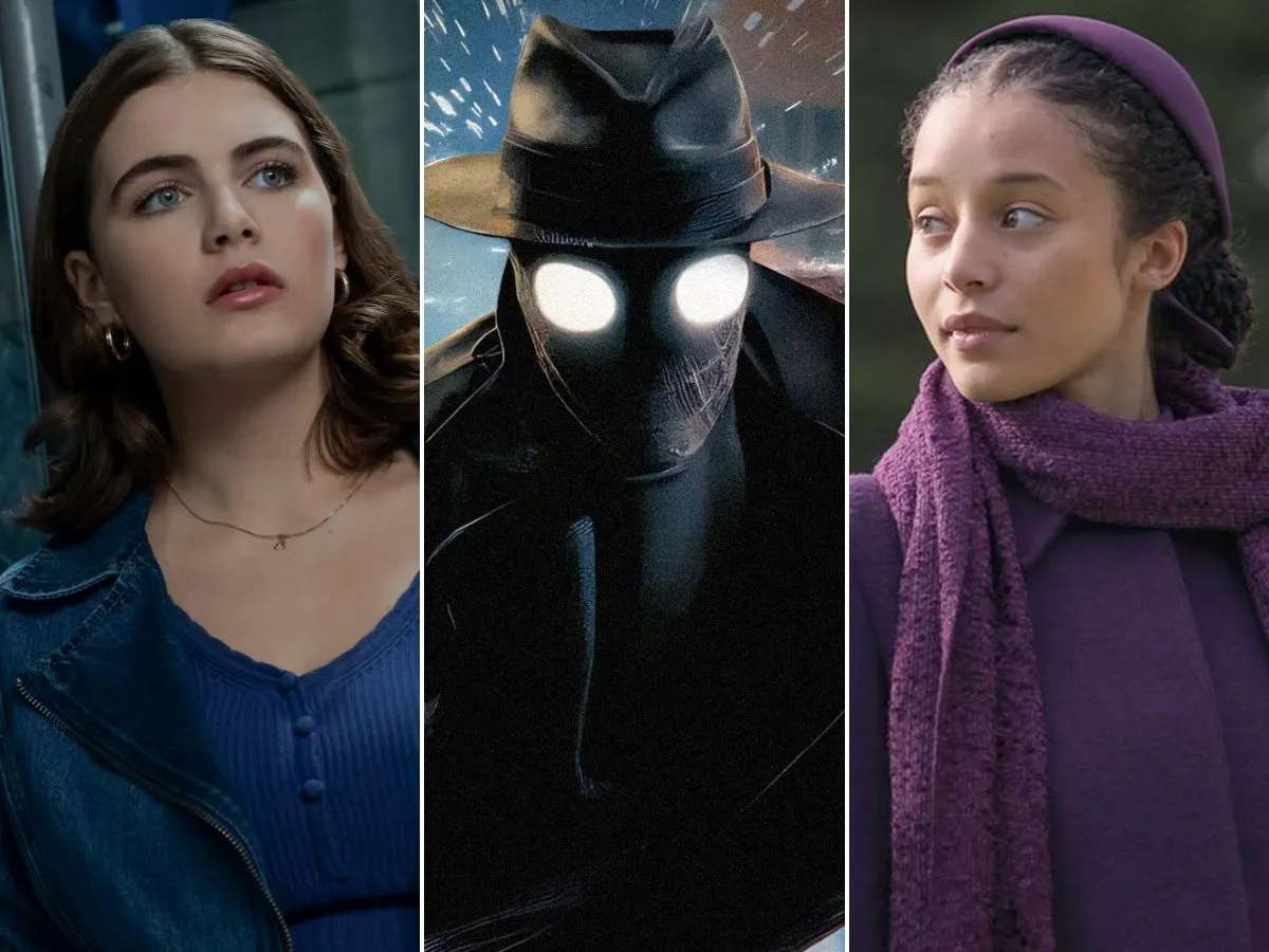 Cenas de Off Campus (à esq.), Spider-Noir e Os Testamentos