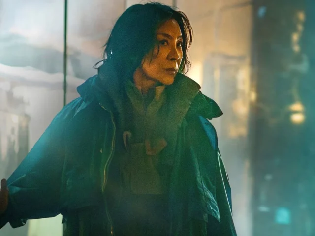 Michelle Yeoh em cena de Blade Runner 2099 Michelle Yeoh em cena de Blade Runner 2099