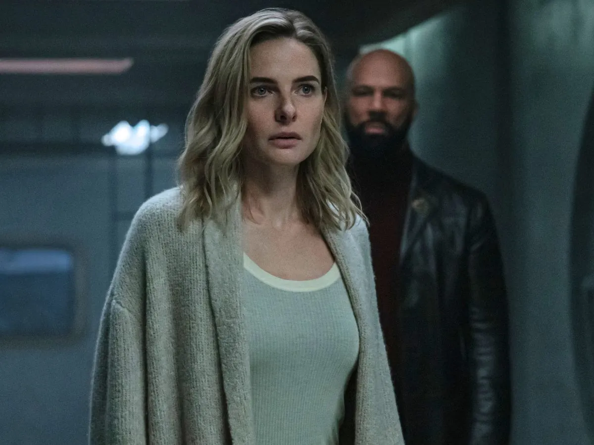 Rebecca Ferguson e Common na 3ª temporada de Silo