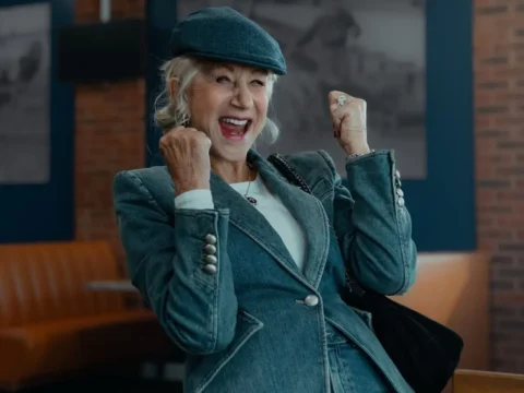 Helen Mirren em cena de Terra da Máfia Helen Mirren em cena de Terra da Máfia